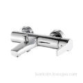 2 Hole One Handle Metered Faucets Chrome Plated Shower And